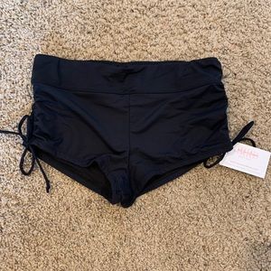 Side Tie Modest Swim Bottoms